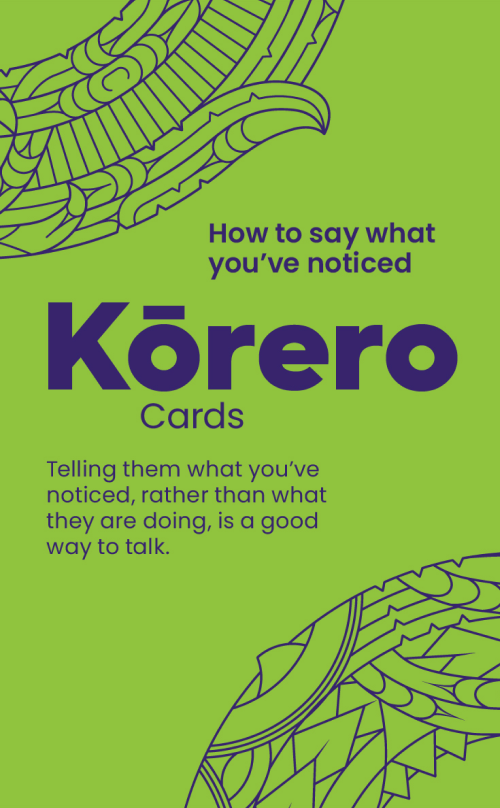 Showing them you understand, card 1